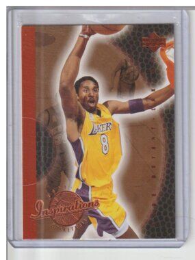 Kobe Bryant 2001-02 Upper Deck Inspirations #38 HOF Los Angeles Lakers